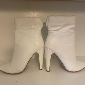 White booties